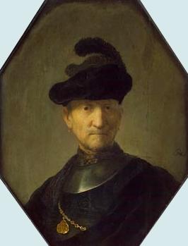 Rembrandt van rijn Old Soldier oil painting image